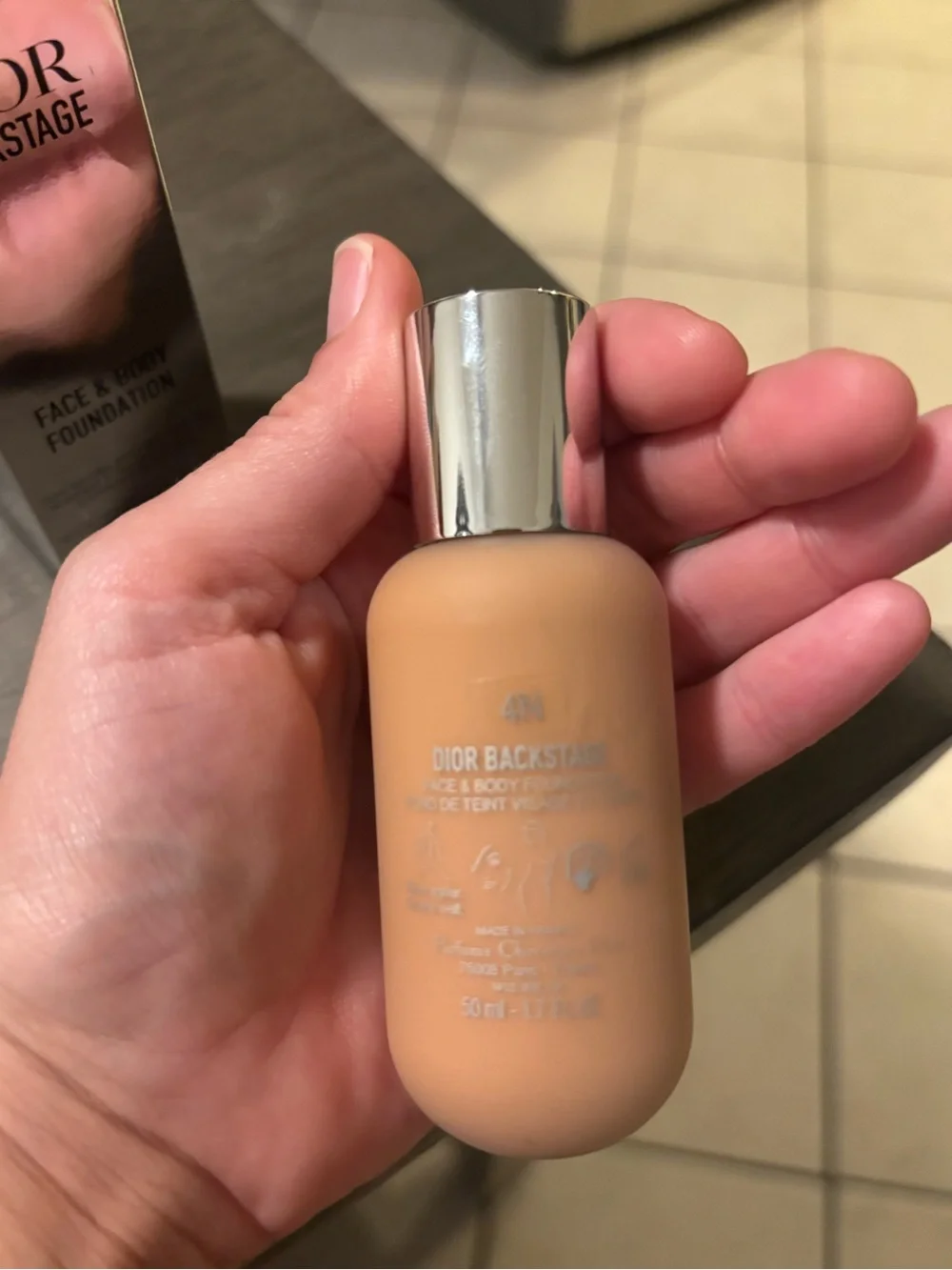 Dior Backstage Face & Body Foundation - Warm Tan